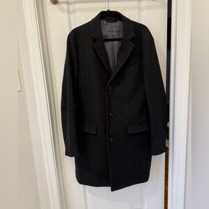 Bonobos The Mainline Topcoat, Charcoal, 42R